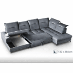 Minkštas kampas NORETTA U - Image 2